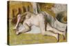 After the Bath-Edgar Degas-Stretched Canvas