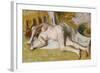 After the Bath-Edgar Degas-Framed Giclee Print