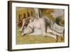 After the Bath-Edgar Degas-Framed Giclee Print