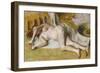 After the Bath-Edgar Degas-Framed Giclee Print