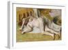 After the Bath-Edgar Degas-Framed Giclee Print