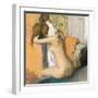 After the Bath-Edgar Degas-Framed Art Print