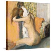 After the Bath-Edgar Degas-Stretched Canvas