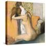 After the Bath-Edgar Degas-Stretched Canvas