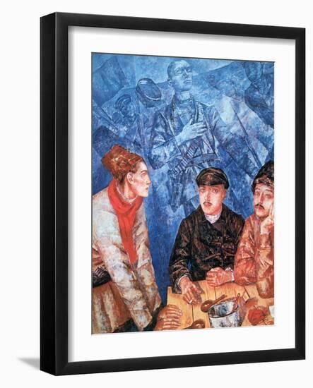 After the Battle, 1923-Kuz'ma Petrov-Vodkin-Framed Giclee Print