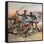 After the Battle of Crecy, 1346-null-Framed Stretched Canvas