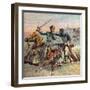 After the Battle of Crecy, 1346-null-Framed Giclee Print