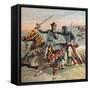 After the Battle of Crecy, 1346-null-Framed Stretched Canvas