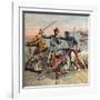 After the Battle of Crecy, 1346-null-Framed Giclee Print