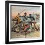 After the Battle of Crecy, 1346-null-Framed Giclee Print