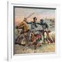 After the Battle of Crecy, 1346-null-Framed Giclee Print