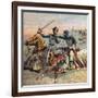 After the Battle of Crecy, 1346-null-Framed Giclee Print