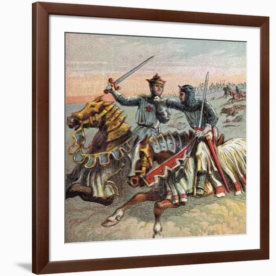 After the Battle of Crecy, 1346-null-Framed Giclee Print