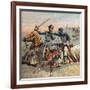 After the Battle of Crecy, 1346-null-Framed Giclee Print