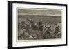 After the Battle of Ginghilova, Pursuit of Zulus by Barrow's Mounted Infantry-John Charles Dollman-Framed Giclee Print