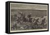 After the Battle of Ginghilova, Pursuit of Zulus by Barrow's Mounted Infantry-John Charles Dollman-Framed Stretched Canvas