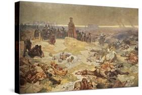 After the Battle of Grunwald. the Solidarity of the Northern Slavs (The Cycle the Slav Epi)-Alphonse Mucha-Stretched Canvas