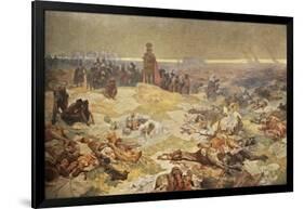 After the Battle of Grunwald. the Solidarity of the Northern Slavs (The Cycle the Slav Epi)-Alphonse Mucha-Framed Giclee Print