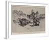 After the Battle of Lombard's Kop, the Coup De Grace-William T. Maud-Framed Giclee Print