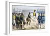 After the Battle of Monterrey, Mexican General Pedro De Ampudia Surrenders the City to American…-null-Framed Giclee Print