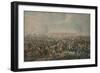 After the Battle of the Nations: Prince Schwarzenberg Bringing News of Victory on October 18, 1813-Johann Lorenz Rugendas the Younger-Framed Giclee Print