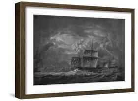 'After the Battle of Trafalgar', c1806-Robert Dodd-Framed Giclee Print