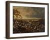 After the Battle of Waterloo, on 18 June 1815, 1820-William Heath-Framed Giclee Print