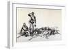 After the Battle-Frederic Sackrider Remington-Framed Giclee Print
