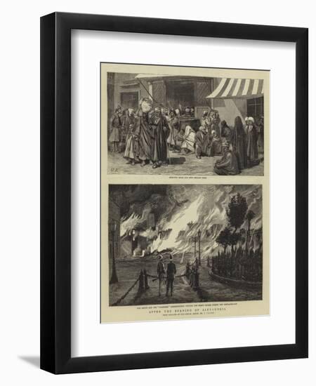 After the Burning of Alexandria-Charles Edwin Fripp-Framed Premium Giclee Print