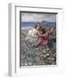 After the Butterfly Chase, 1911-Edward Atkinson Hornel-Framed Giclee Print