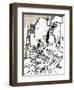 'After the Earthquake', 1907 (1912)-Charles Robinson-Framed Giclee Print