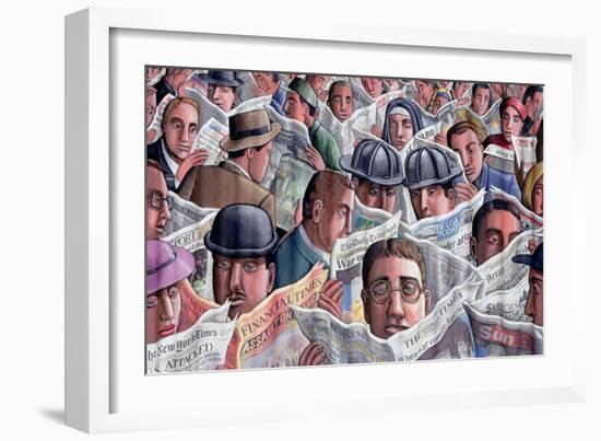 After the Eleventh, 2001-PJ Crook-Framed Giclee Print