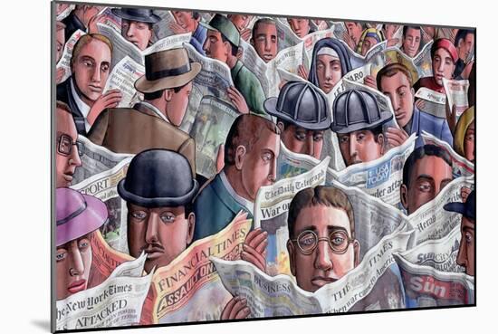 After the Eleventh, 2001-PJ Crook-Mounted Giclee Print