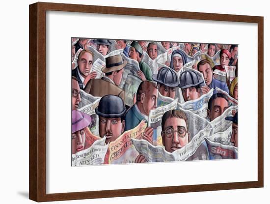 After the Eleventh, 2001-PJ Crook-Framed Giclee Print