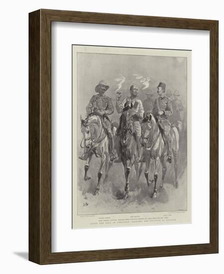 After the Fall of Omdurman, Enjoying the Delights of Freedom-John Charlton-Framed Giclee Print