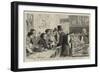 After the Feast, Distribution of the Remains of the Lord Mayor's Banquet at Guildhall-Adrien Emmanuel Marie-Framed Giclee Print