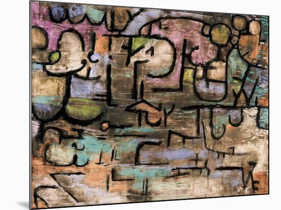 After the Flood, 1936-Paul Klee-Mounted Premium Giclee Print