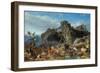 After the Flood: the Exit of Animals from the Ark, 1867-Filippo Palizzi-Framed Giclee Print