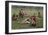 After the Game-Fausto Zonaro-Framed Giclee Print
