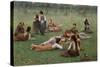 After the Game-Fausto Zonaro-Stretched Canvas