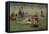 After the Game-Fausto Zonaro-Framed Stretched Canvas