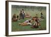 After the Game-Fausto Zonaro-Framed Giclee Print