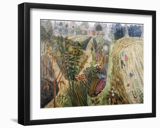 After the Hay Was Cut, 1998-Ian Bliss-Framed Giclee Print