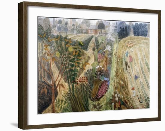 After the Hay Was Cut, 1998-Ian Bliss-Framed Giclee Print