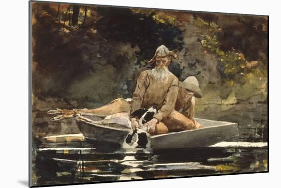 After the Hunt, 1892-Winslow Homer-Mounted Giclee Print