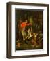 After the Hunt, c.1859-Gustave Courbet-Framed Premium Giclee Print