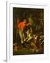 After the Hunt, c.1859-Gustave Courbet-Framed Giclee Print