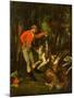 After the Hunt, c.1859-Gustave Courbet-Mounted Giclee Print