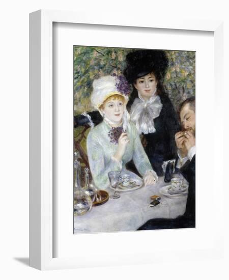 After the Luncheon-Pierre-Auguste Renoir-Framed Giclee Print