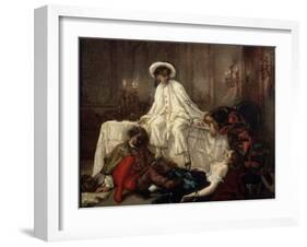 After the Masquerade, 1850S-Thomas Couture-Framed Giclee Print